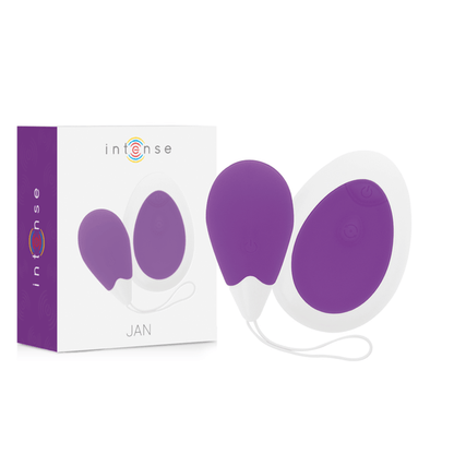 INTENSE - JAN LILAC REMOTE CONTROL VIBRATING EGG - Kink&Play