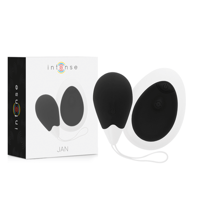 INTENSE - JAN VIBRATING EGG REMOTE CONTROL BLACK - Kink&Play