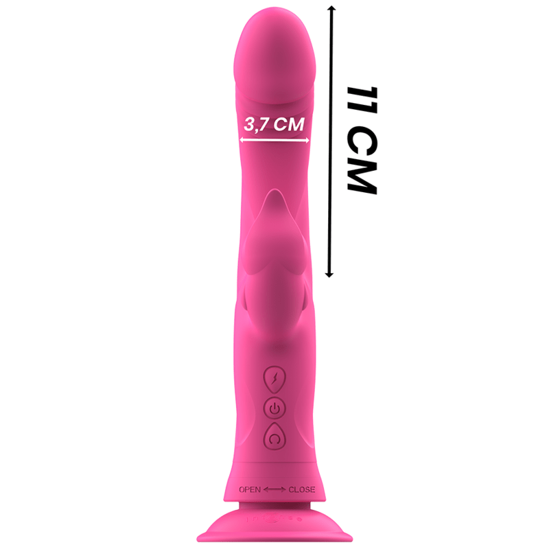 INTENSE - JULIO RABBIT VIBRATOR PINK SILICONE - Kink&Play