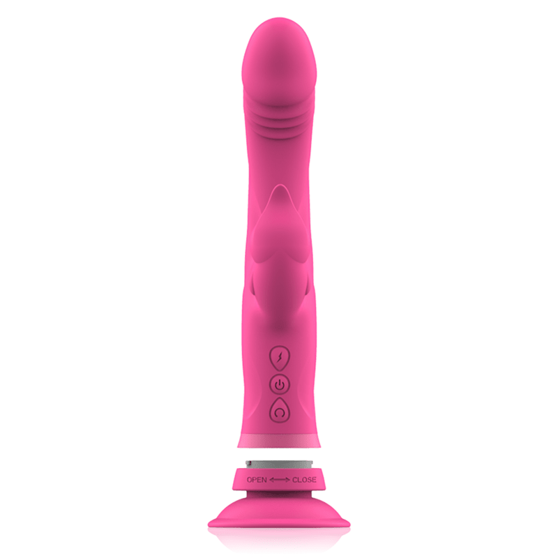 INTENSE - JULIO RABBIT VIBRATOR PINK SILICONE - Kink&Play