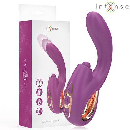 INTENSE - LALI MULTIFUNCTION G - SPOT VIBRATOR TAPPING & THRUST & VIBRATION PURPLE - Kink&Play