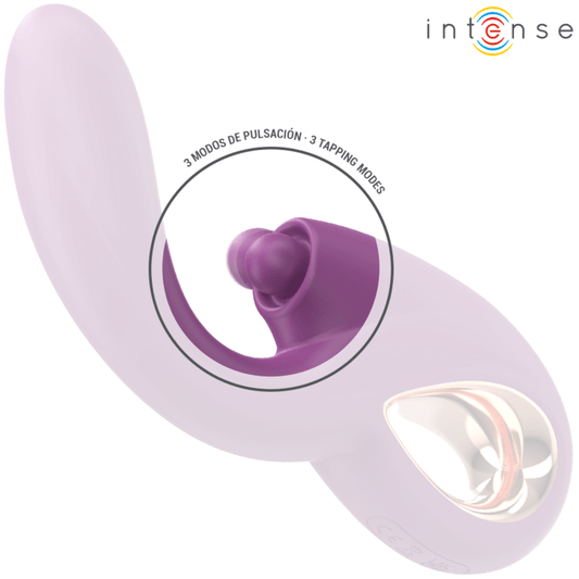 INTENSE - LALI MULTIFUNCTION G - SPOT VIBRATOR TAPPING & THRUST & VIBRATION PURPLE - Kink&Play