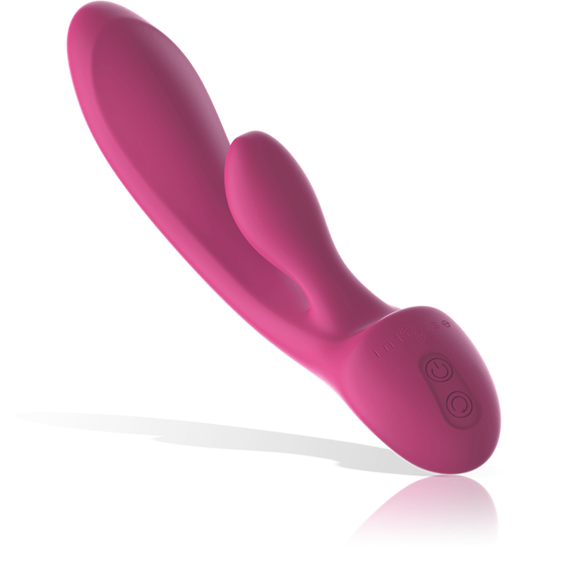 INTENSE - LUIGI RABBIT VIBRATOR PINK LIQUID SILICONE - Kink&Play