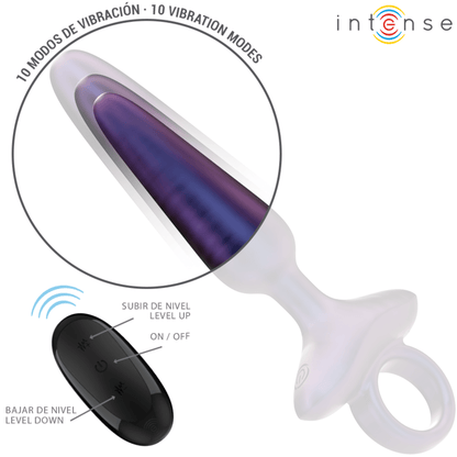 INTENSE - MARLON VIBRATING ANAL PLUG MODEL 4 REMOTE CONTROL - Kink&Play