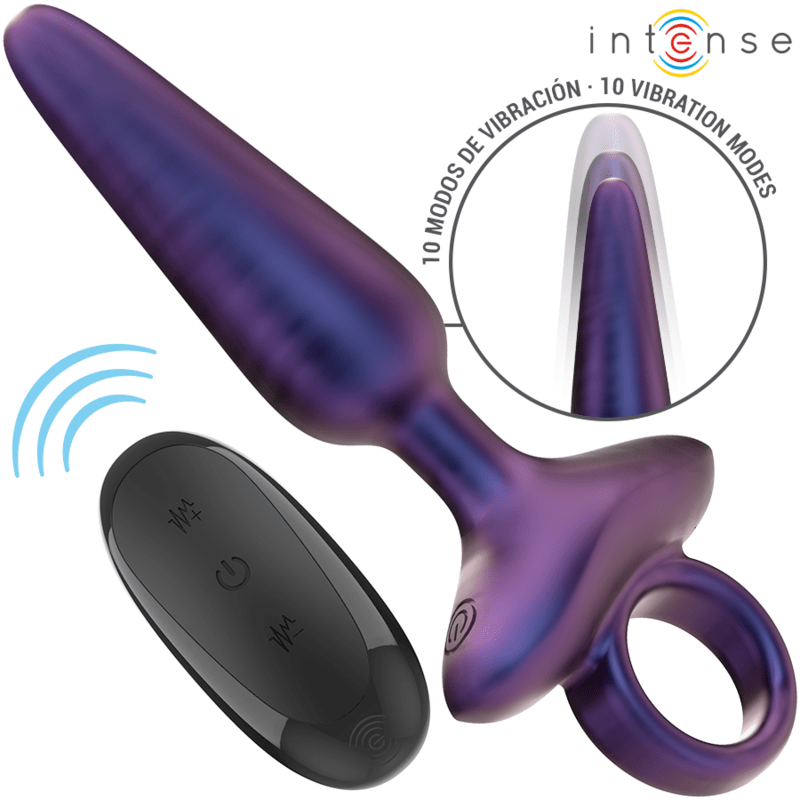INTENSE - MARLON VIBRATING ANAL PLUG MODEL 4 REMOTE CONTROL - Kink&Play