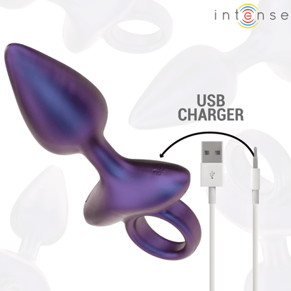 INTENSE - MICHAEL VIBRATING ANAL PLUG MODEL 2 REMOTE CONTROL - Kink&Play