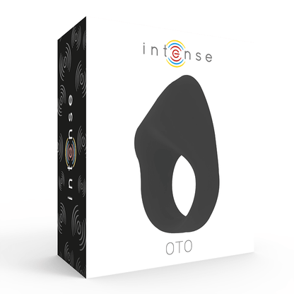 INTENSE - OTO BLACK RECHARGEABLE VIBRATOR RING - Kink&Play