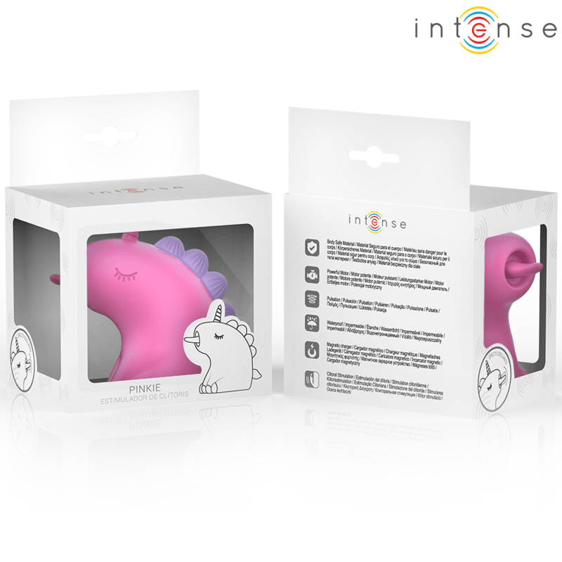 INTENSE - PINKIE 360º ROTATING TONGUE STIMULATOR - Kink&Play