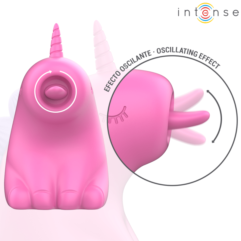 INTENSE - PINKIE 360º ROTATING TONGUE STIMULATOR - Kink&Play
