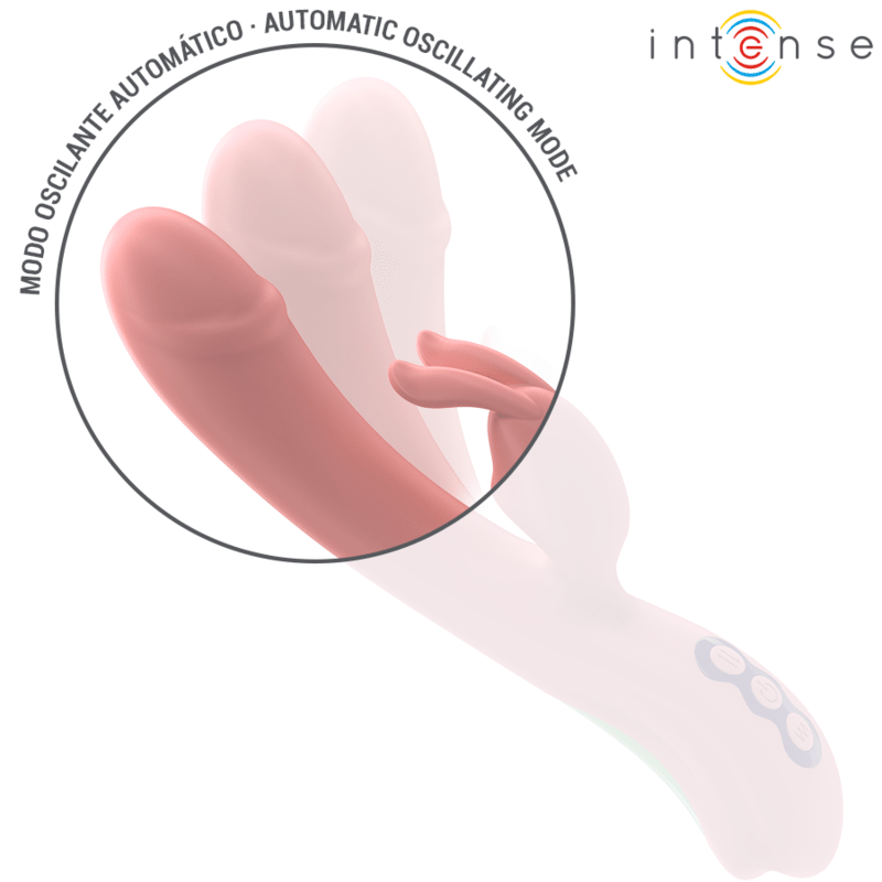 INTENSE - RACHEL RABBIT VIBRATOR 5 VIBRATIONS PINK - Kink&Play