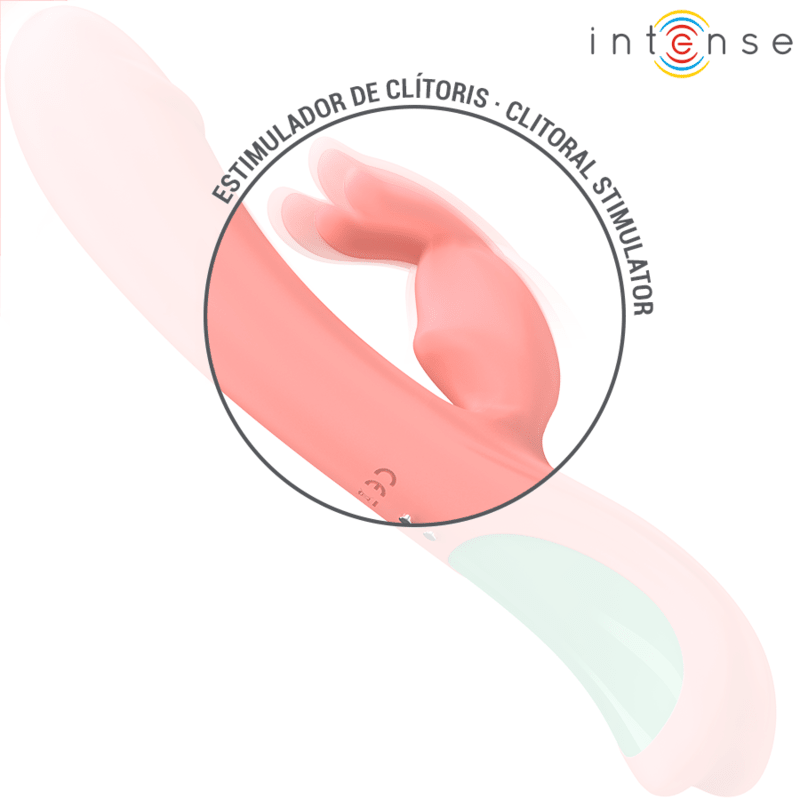 INTENSE - RACHEL RABBIT VIBRATOR 5 VIBRATIONS PINK - Kink&Play