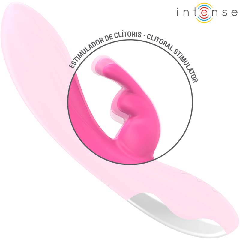 INTENSE - RANDALL RABBIT VIBRATOR 10 VIBRATIONS PINK - Kink&Play