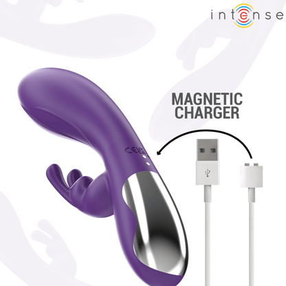 INTENSE - RANDALL RABBIT VIBRATOR 10 VIBRATIONS PURPLE - Kink&Play
