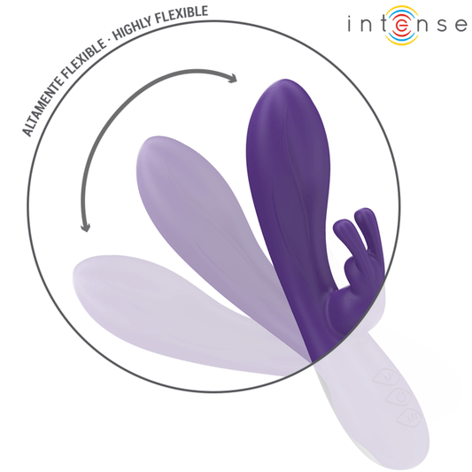 INTENSE - RANDALL RABBIT VIBRATOR 10 VIBRATIONS PURPLE - Kink&Play