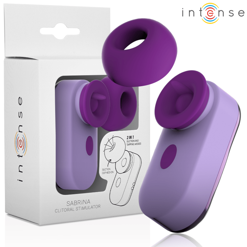 INTENSE - SABRINA CLIT STIMULATOR PURPLE - Kink&Play
