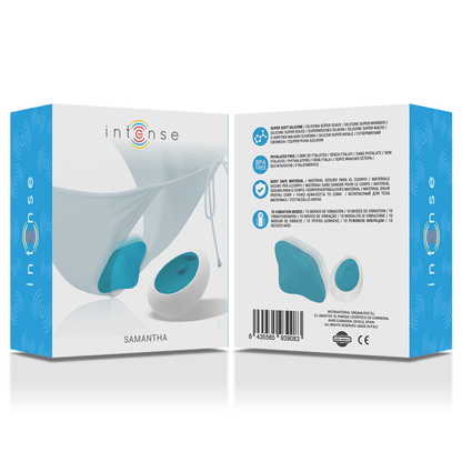 INTENSE - SAMANTHA PANTIE REMOTE CONTROL BLUE - Kink&Play