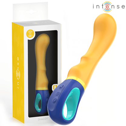 INTENSE - SHAGGY G - SPOT VIBRATOR YELLOW - Kink&Play