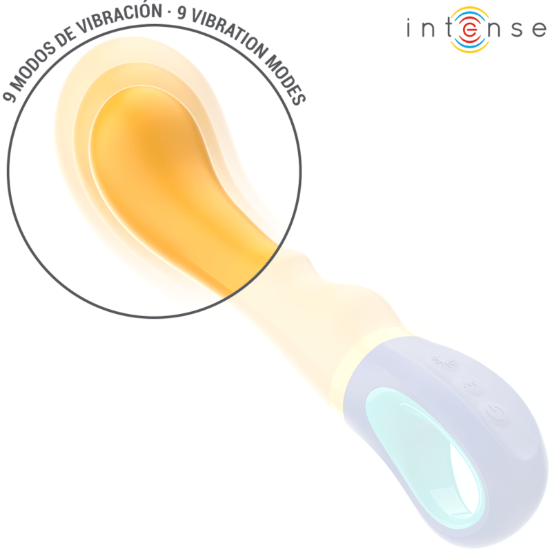 INTENSE - SHAGGY G - SPOT VIBRATOR YELLOW - Kink&Play