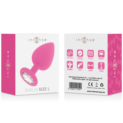 INTENSE - SHELKI L PLUG ANAL FUCHSIA - Kink&Play