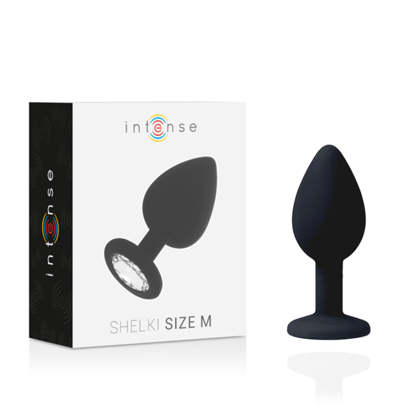 INTENSE - SHELKI M ANAL PLUG BLACK - Kink&Play