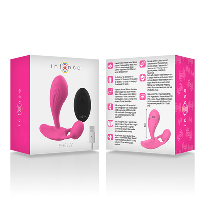 INTENSE - SHELLY PLUG ANAL REMOTE CONTROL PINK - Kink&Play