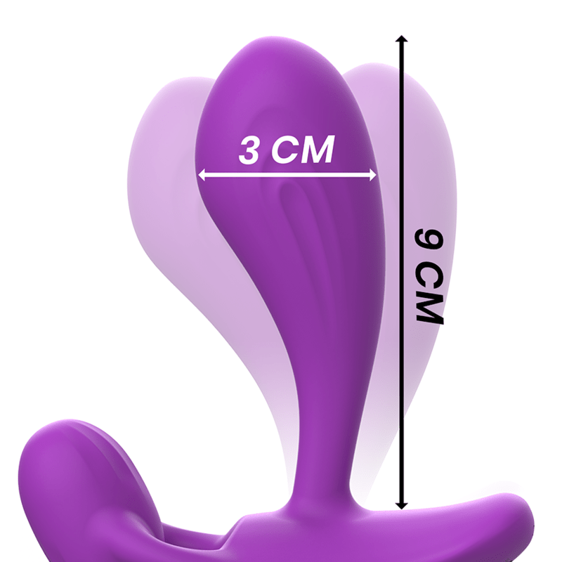 INTENSE - SHELLY PLUG ANAL REMOTE CONTROL PURPLE - Kink&Play