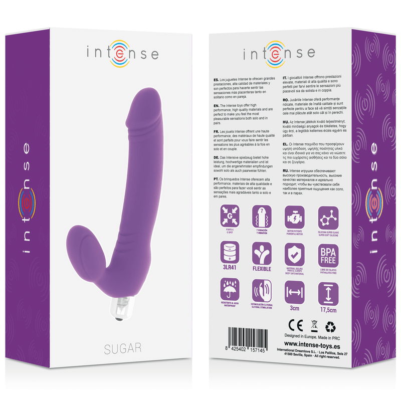INTENSE - SUGAR SEVEN SPEEDS SILICONE LILAC - Kink&Play
