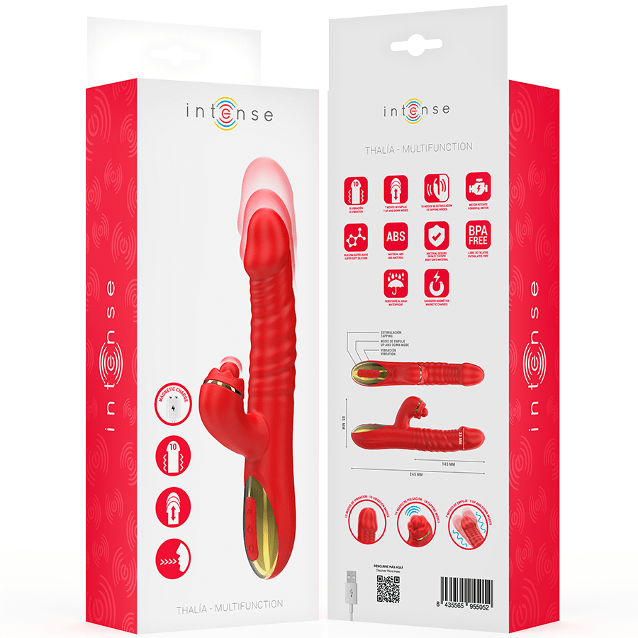 INTENSE - THALIA VIBRATION & THRUST & TAPPING RED - Kink&Play