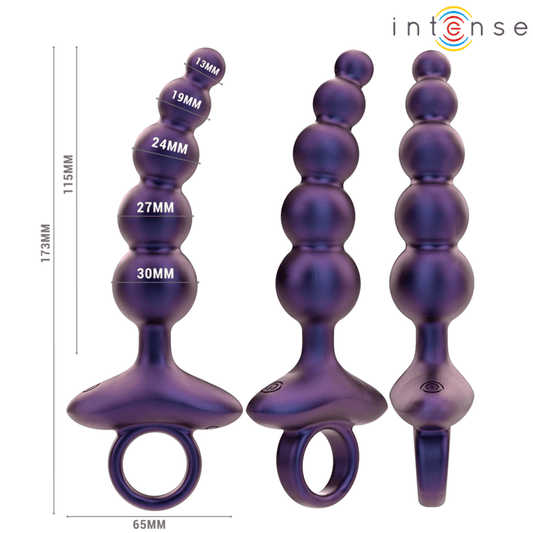 INTENSE - TITO VIBRATING ANAL PLUG MODEL 3 REMOTE CONTROL - Kink&Play