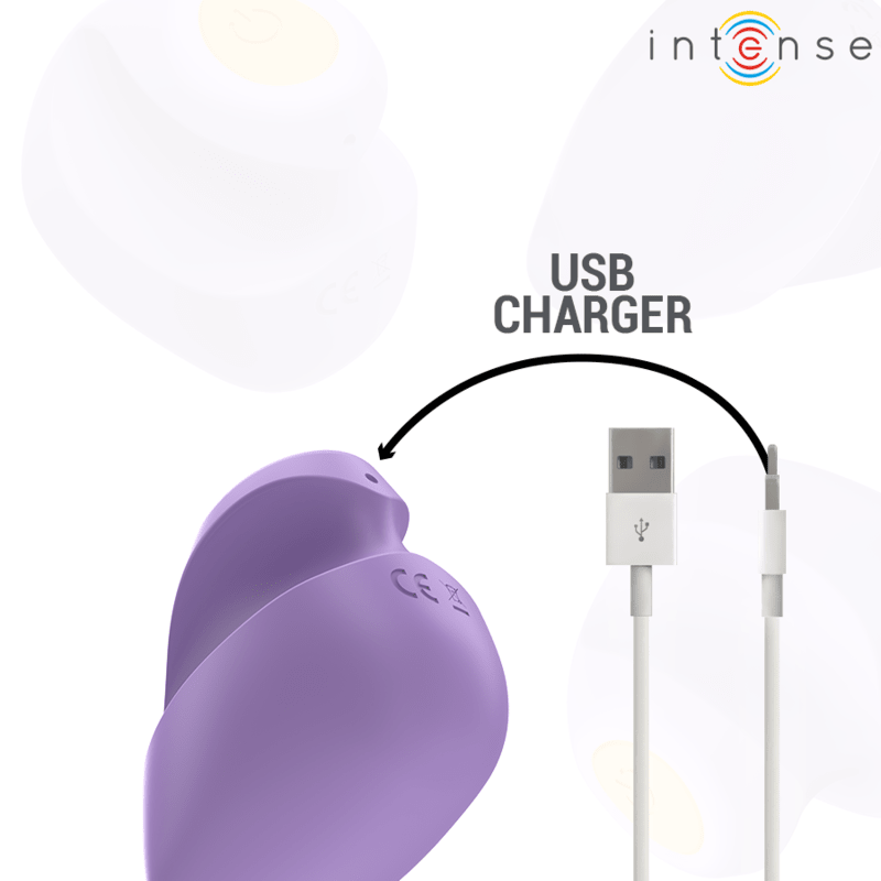 INTENSE - URSULA STIMULATOR 10 VIBRATIONS PURPLE - Kink&Play