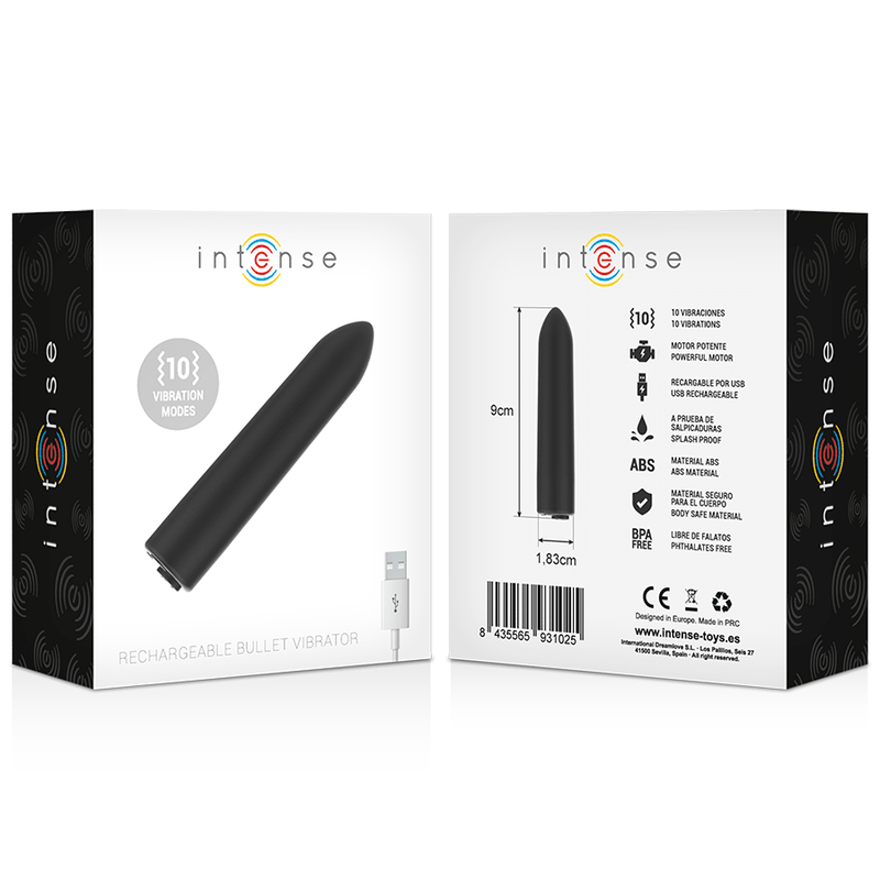 INTENSE - VIBRATING BULLET - 10 PATTERNS - Kink&Play