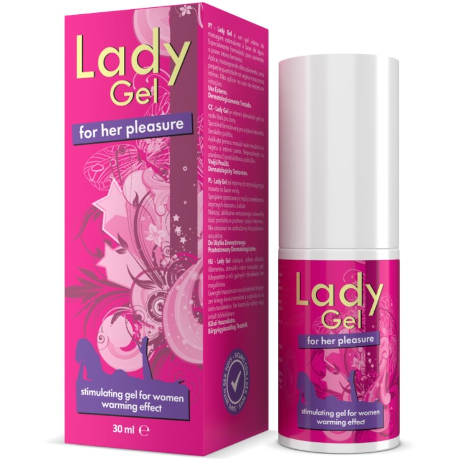 INTIMATELINE - LADY GEL FOR GER PLEASURE STIMULATING GEL WITH HEAT EFFECT ELLA 30 ML - Kink&Play