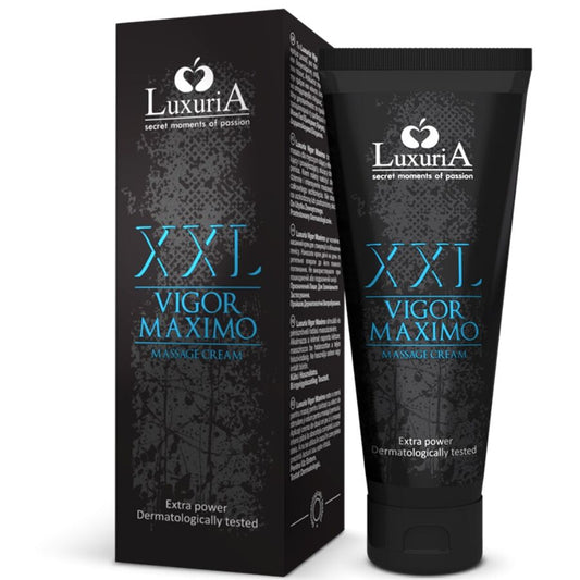 INTIMATELINE LUXURIA - XXL VIGOR MAXIMO MASSAGE CREAM 75 ML - Kink&Play
