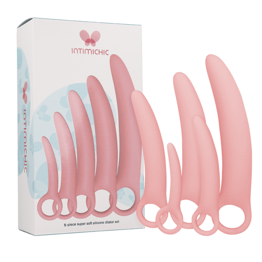 INTIMICHIC - SILICONE DILATOR 5 PIECES SET - Kink&Play