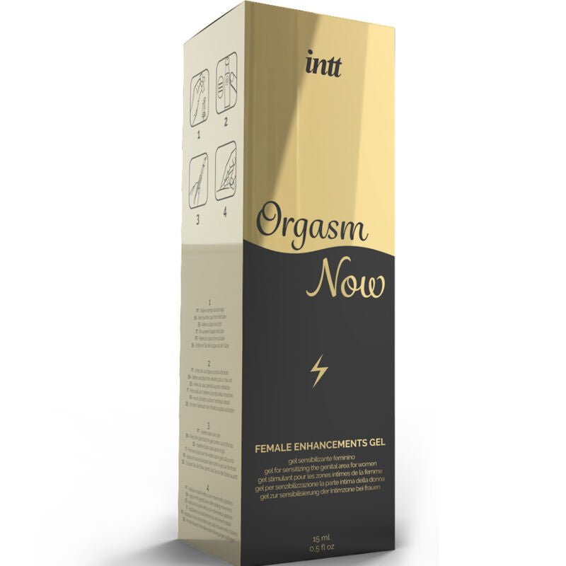 INTT LUBRICANTS - INTENSE VAGINAL STIMULATING GEL WITH VIBRATOR APPLICATOR - Kink&Play