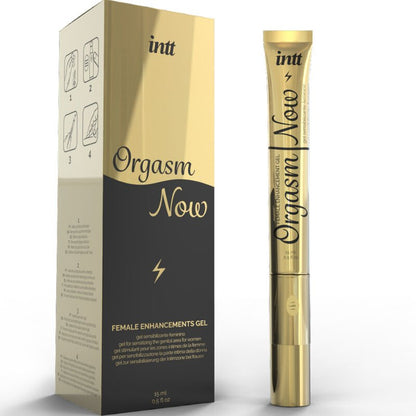 INTT LUBRICANTS - INTENSE VAGINAL STIMULATING GEL WITH VIBRATOR APPLICATOR - Kink&Play