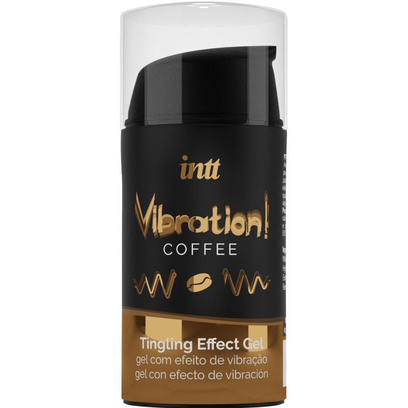 INTT - POWERFUL INTIMATE STIMULANT LIQUID VIBRATING GEL COFFEE 15ML - Kink&Play