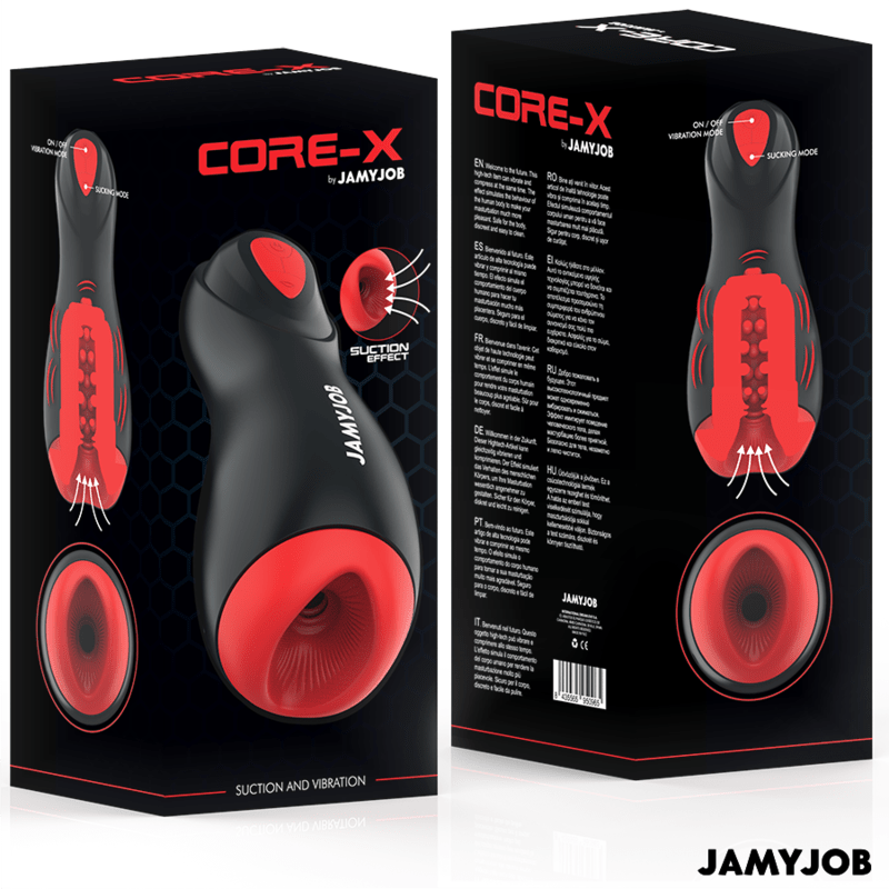 JAMYJOB - CORE - X AUTOMATIC MASTURBATOR 5 MODES STIMULATING WAVES AND VIBRATION - Kink&Play