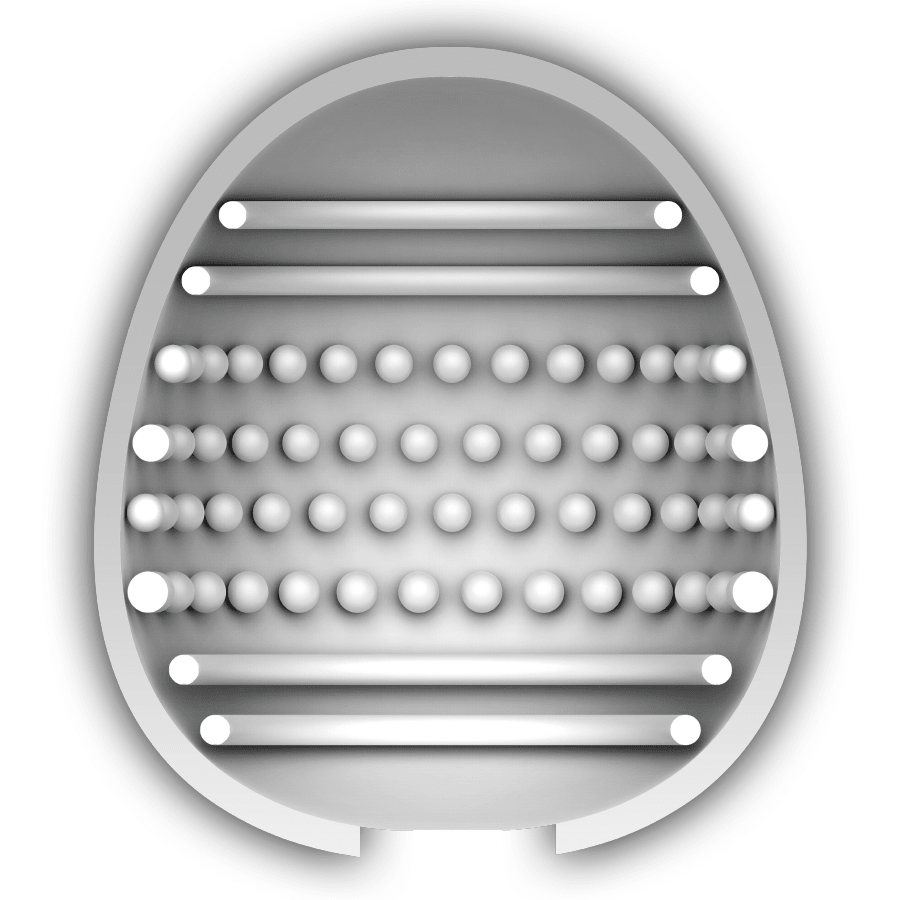 JAMYJOB - EGG MASTURBATOR BLACK VERSION DISCRETT - Kink&Play