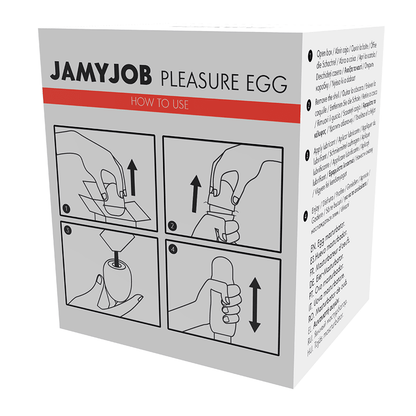 JAMYJOB - EGG MASTURBATOR RED EDITION DISCRETT - Kink&Play