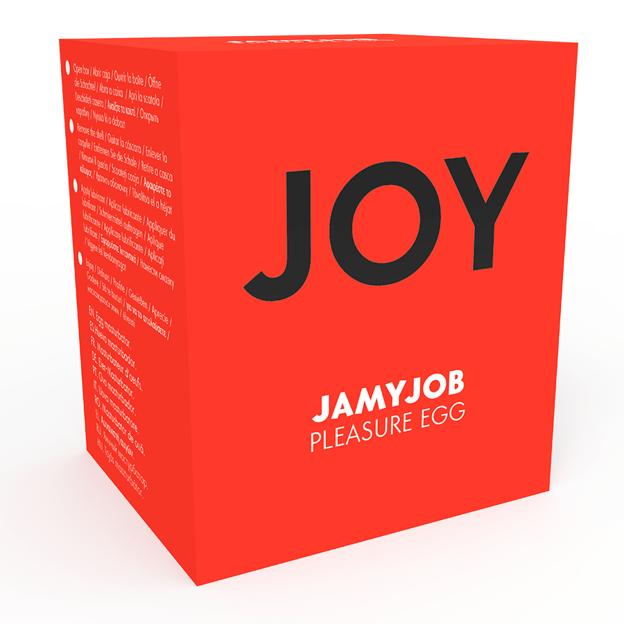 JAMYJOB - EGG MASTURBATOR RED VERSION DISCRETT - Kink&Play