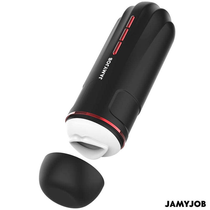 JAMYJOB - MEGABITE AUTOMATIC MOUTH MASTURBATOR 5 MODES STIMULATING WAVES AND VIBRATION - Kink&Play