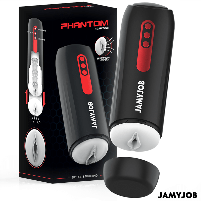 JAMYJOB - PHANTOM AUTOMATIC VAGINA MASTURBATOR 5 MODES STIMULATING WAVES AND THRUST - Kink&Play