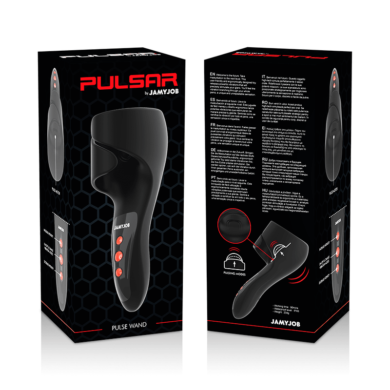 JAMYJOB - PULSAR WAND VIBRATION AND PULSATION MODES - Kink&Play