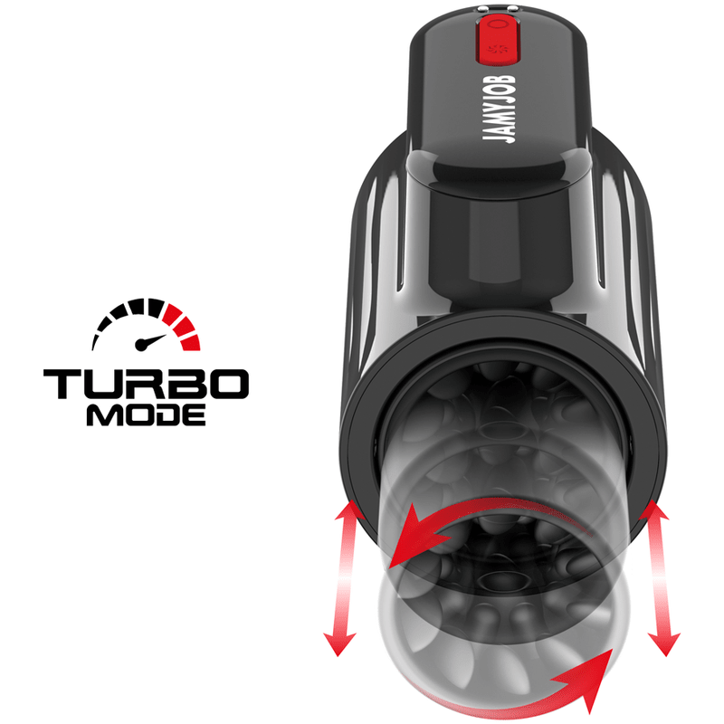 JAMYJOB - VORTEX THRUSTING AND 360 ROTATE TECH TURBO MODE MASTURBATOR - Kink&Play