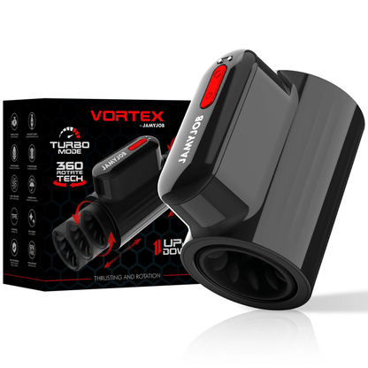 JAMYJOB - VORTEX THRUSTING AND 360 ROTATE TECH TURBO MODE MASTURBATOR - Kink&Play