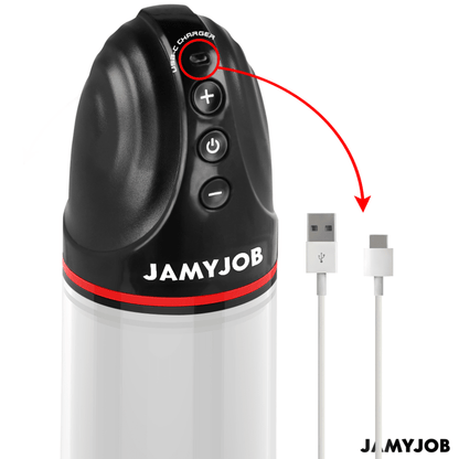 JAMYJOB - XPAND AUTOMATIC PUMP 3 LEVELS OF STIMULATING WAVES GREY - Kink&Play