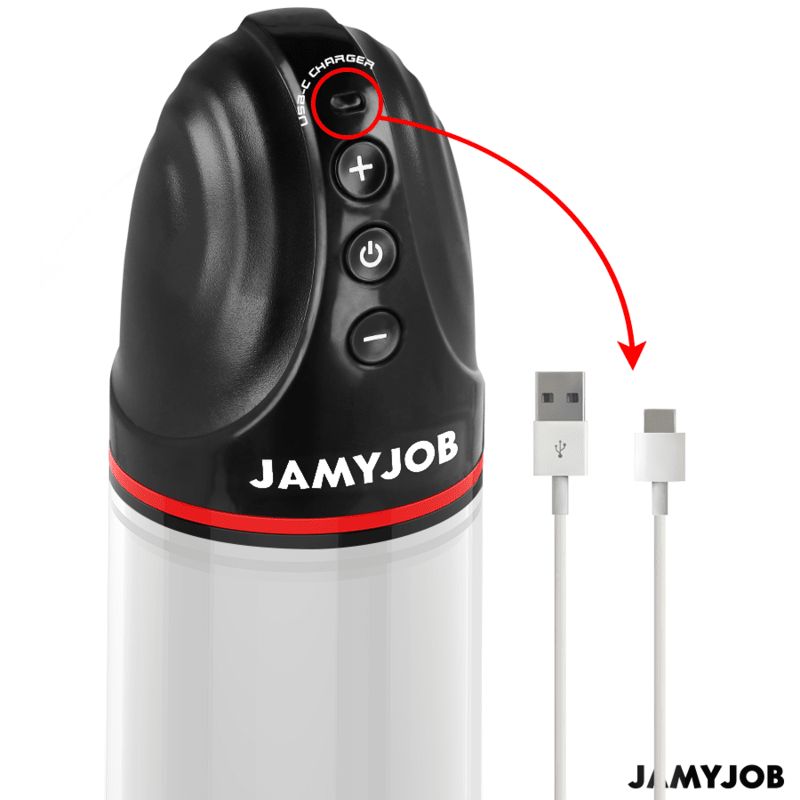 JAMYJOB - XPAND AUTOMATIC PUMP 3 LEVELS OF STIMULATING WAVES GREY - Kink&Play