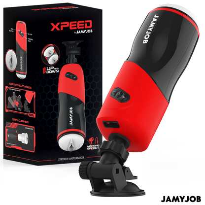 JAMYJOB - XPEED AUTOMATIC VAGINA MASTURBATOR 5 THRUSTING MODES AND SOUND EFFECT - Kink&Play