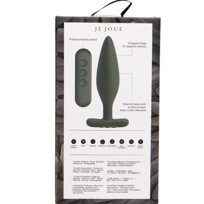 JE JOUE - EGON PLUG ANAL VIBRATOR BLACK - Kink&Play